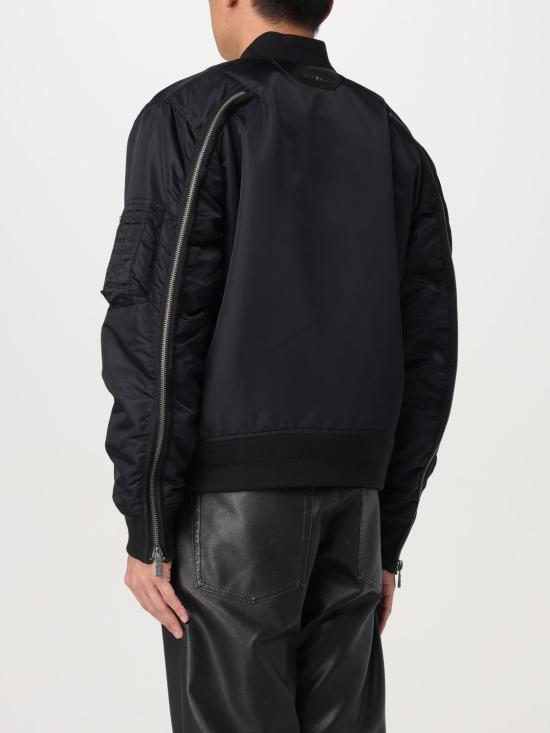  저스트까발리 봄버 자켓 77OASD21CQD82 899 Black - JUST CAVALLI