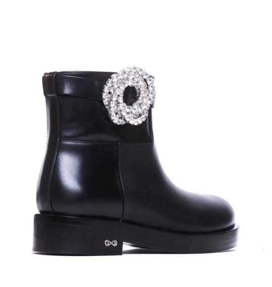 24FW 마흐앤마흐 부츠 S0751CLFBLK Black - MACH&MACH