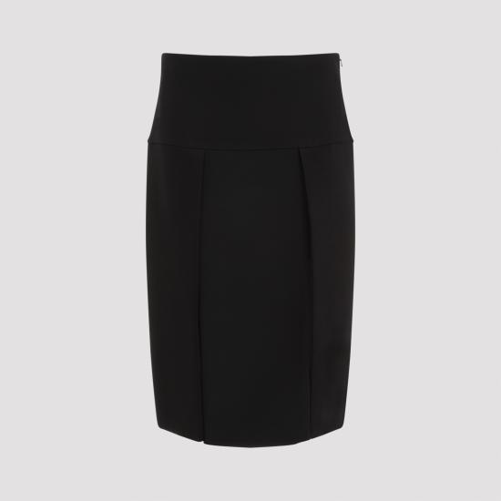 24FW 케이트 미디 스커트 41324092 200 BLACK - KHAITE