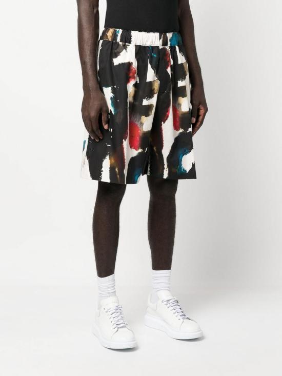  알렉산더 맥퀸 숏팬츠 726838QUO768500 Multicolour - ALEXANDER MCQUEEN