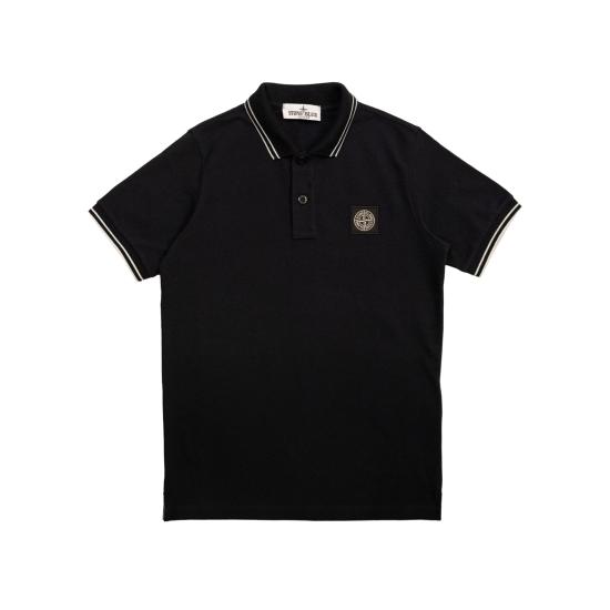  [키즈] 스톤 아일랜드 폴로 셔츠 811621348 V0020 BLEU