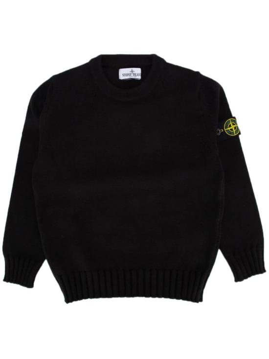 24FW [키즈] 스톤 아일랜드 트레이닝 상의 8116515A2 V0029 BLACK