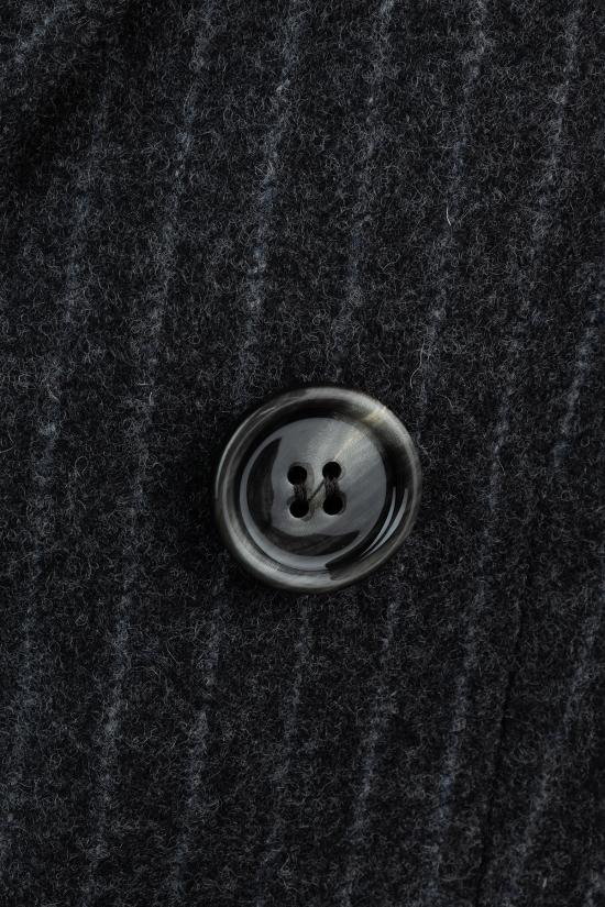 24FW 아미 코트 FBV217WV0048 0511 DARK GREY OFF WHITE - AMI