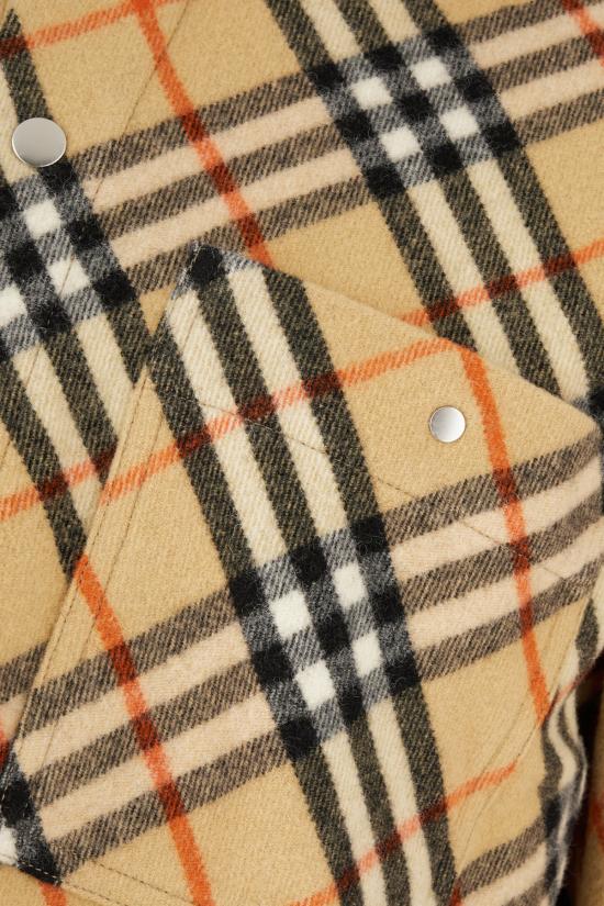  버버리 체크 울 셔츠 샌드 8091908 B9368 SAND IP CHECK - BURBERRY