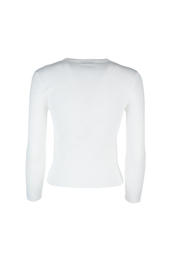 24FW 발렌시아가 긴팔 티셔츠 793613T5215 9000 WHITE - BALENCIAGA