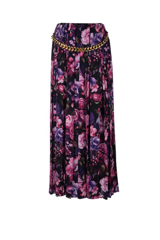 24FW 발렌시아가 롱 스커트 808778TRL38 9369 MULTI