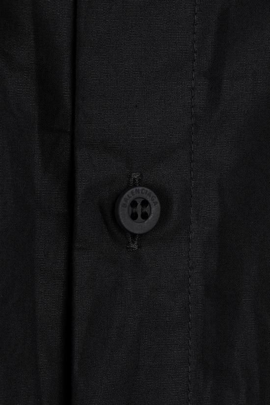  발렌시아가 서스펜디드 셔츠 드레스 809049TNM60 1000 Nero - BALENCIAGA