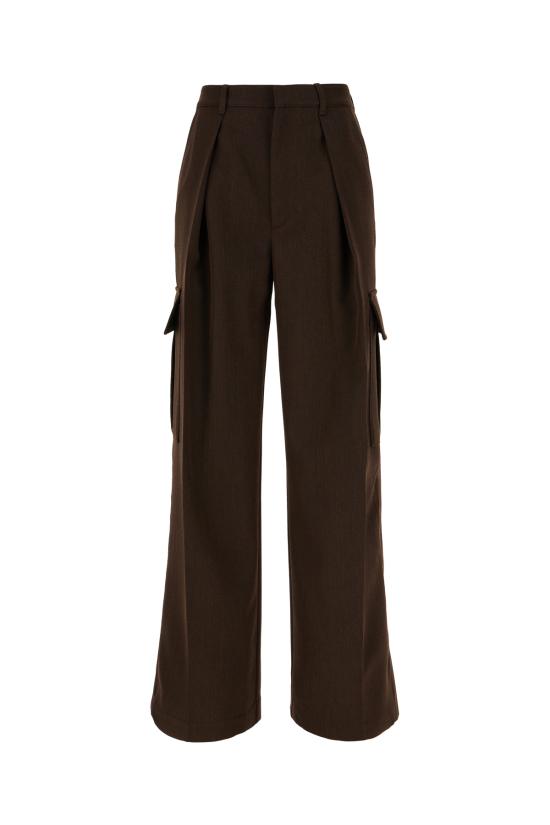  버버리 스트레이트 팬츠 8092817 A8834 BROWN BLACK