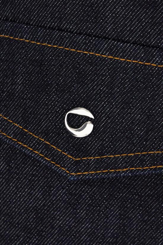  코페르니 미디 스커트 COPJ62F2011 BLKBLU BLACK BLUE - COPERNI