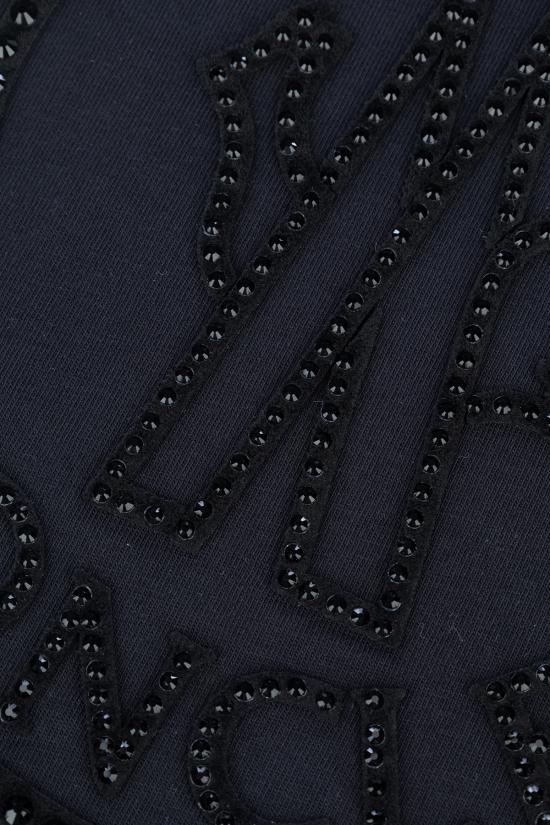 24FW [키즈] 몽클레어 티셔츠 8C0001283907 999 BLACK - MONCLER