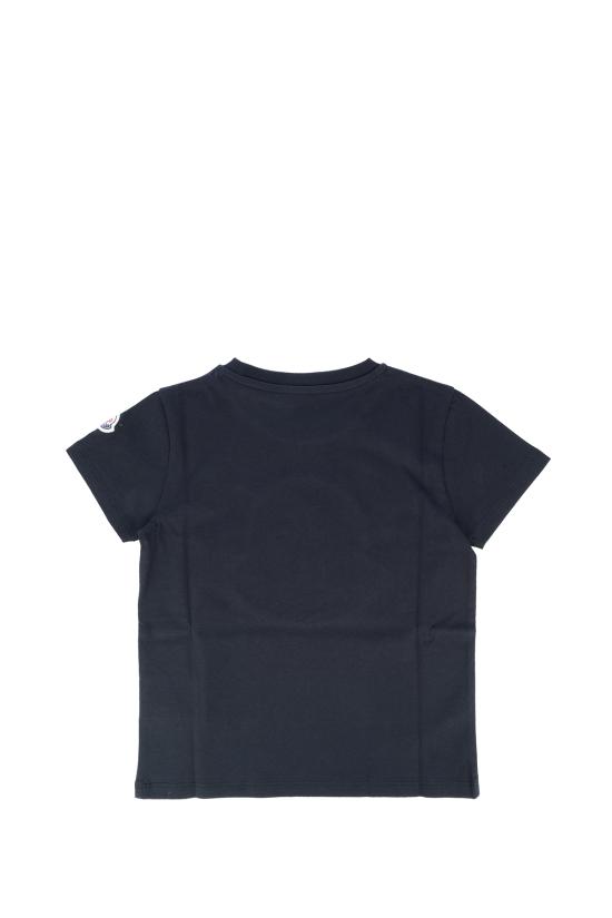 24FW [키즈] 몽클레어 티셔츠 8C0001283907 999 BLACK - MONCLER