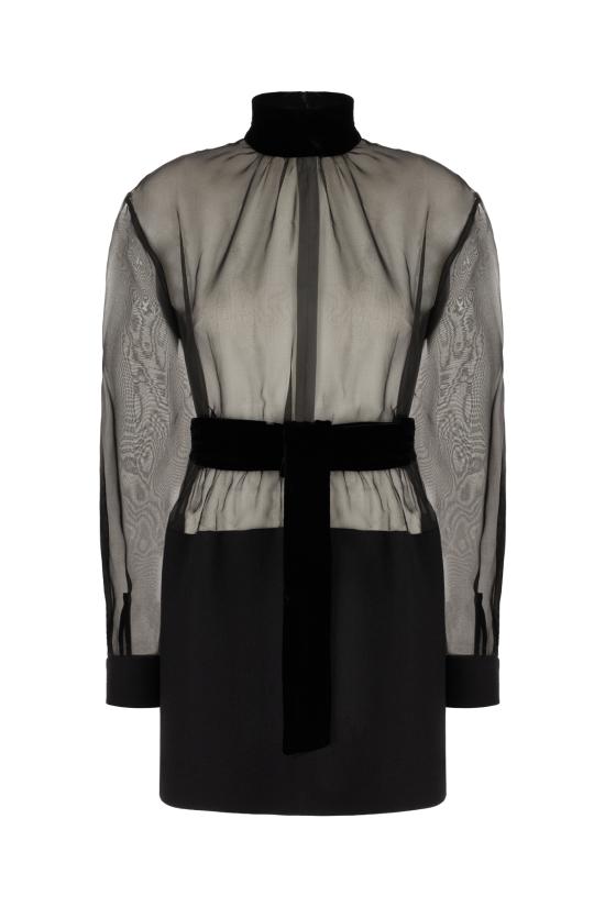 24FW 돌체앤가바나 블라우스 F6JNDTGDCO9 N0000 Nero