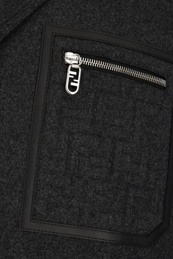 24FW 펜디 코트 FF0822APOA F0UU0 GREY - FENDI