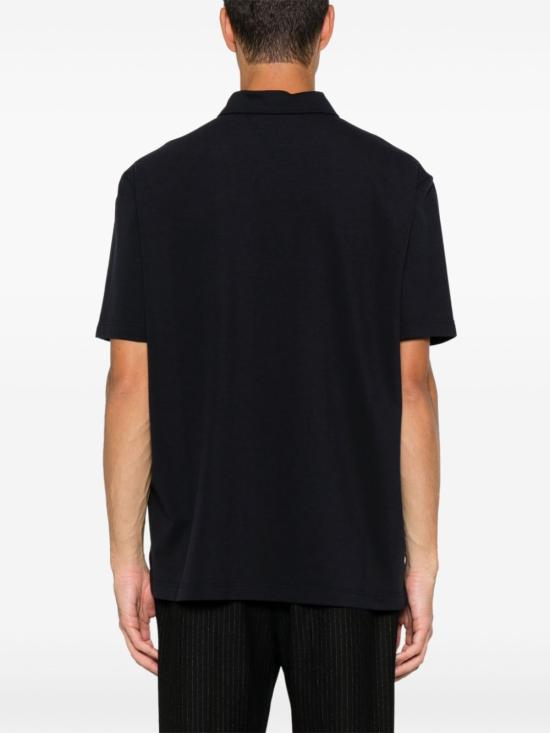 24FW 보테가베네타 폴로 티셔츠 796163V4DG0 1177 Dark night - BOTTEGA VENETA