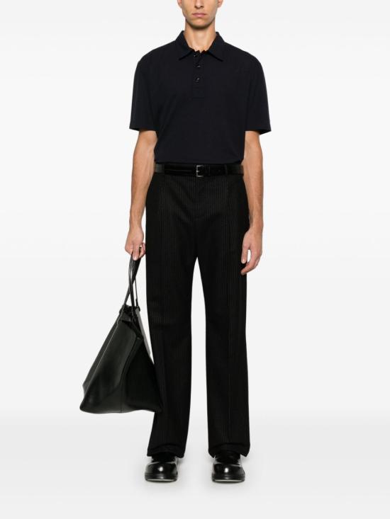 24FW 보테가베네타 폴로 티셔츠 796163V4DG0 1177 Dark night - BOTTEGA VENETA