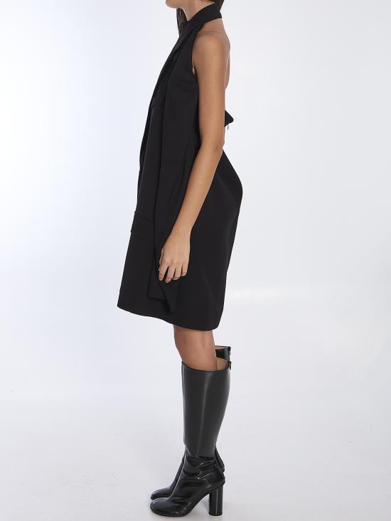  발렌시아가 숏 원피스 809048 BLACK - BALENCIAGA