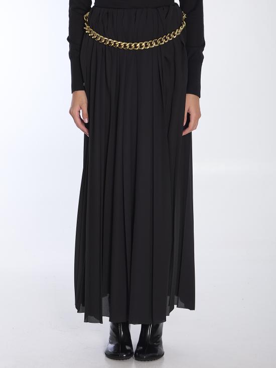 24FW 발렌시아가 롱 스커트 808778 BLACK