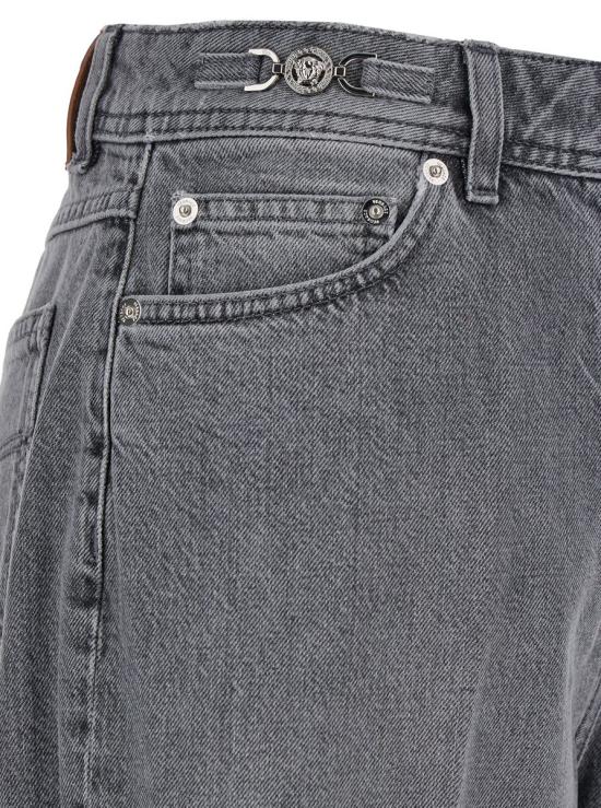 24FW 베르사체 데님 팬츠 10136871A115471D280 GRAY - VERSACE