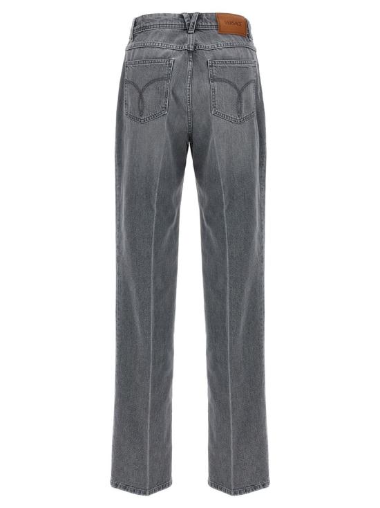 24FW 베르사체 데님 팬츠 10136871A115471D280 GRAY - VERSACE