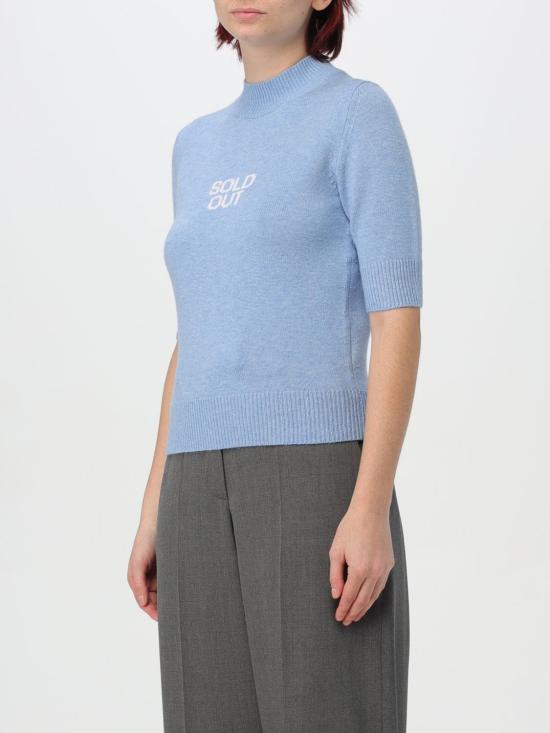 25FW 스포트막스 스웨터 2422366032600 002 Sky Blue - SPORTMAX