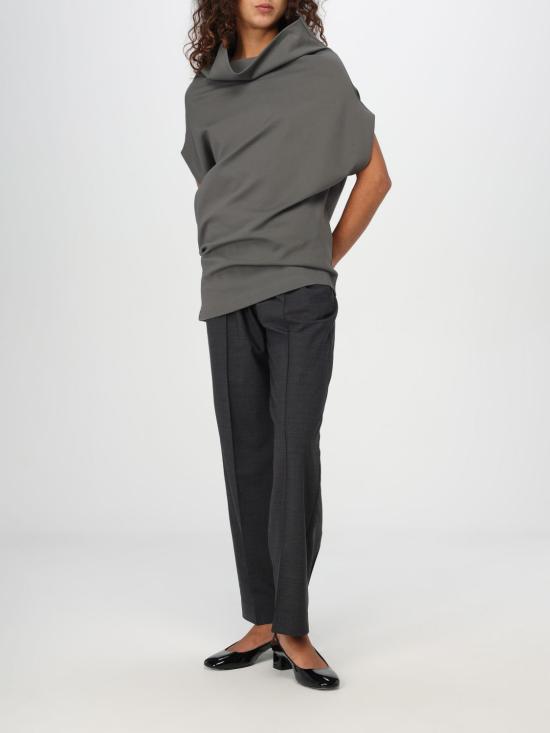 25FW 파비아나 필리피 스트레이트 팬츠 PAD214F322D620 8180 Charcoal - FABIANA FILIPPI