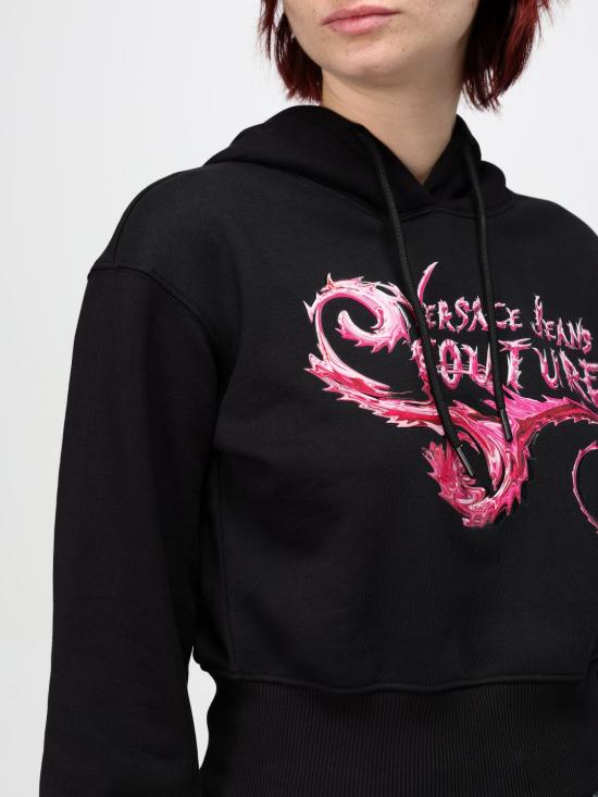 24FW 베르사체 스웨터 77HAIC00CF00C 899 Black - VERSACE