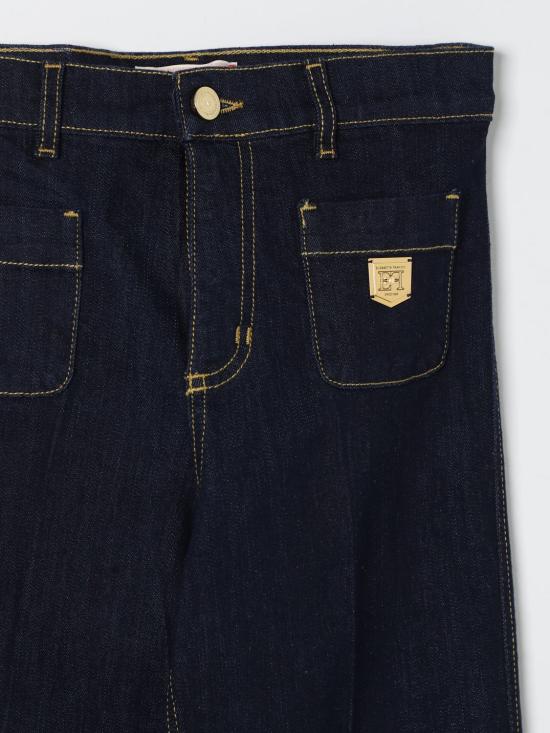 25FW [키즈] 엘리자베타프랜치 티셔츠 EFPA249CDS034 4098 Denim - ELISABETTA FRANCHI