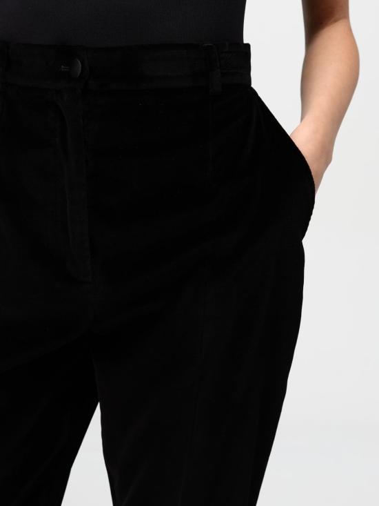 25FW 돌체앤가바나 스트레이트 팬츠 FTC71TFUVG7 N0000 Black - DOLCE & GABBANA
