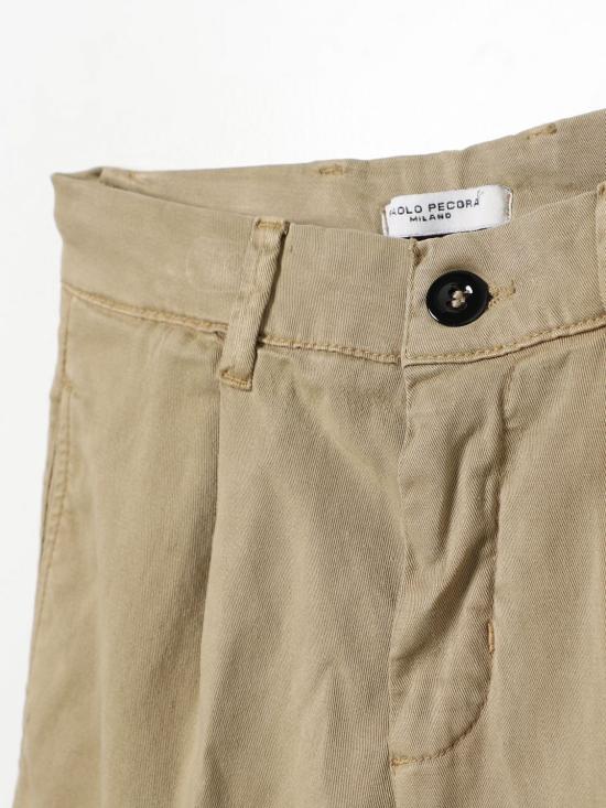 25FW [키즈] 파올로페코라 스트레이트 팬츠 PP3856 CAFFE Brown - PAOLO PECORA