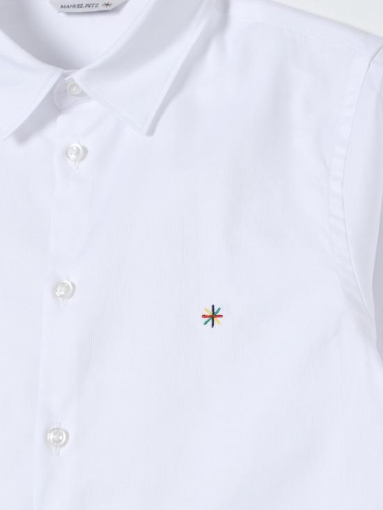 25FW [키즈] 마뉴엘리츠 셔츠 MR0264 24I BIANCO White - MANUEL RITZ