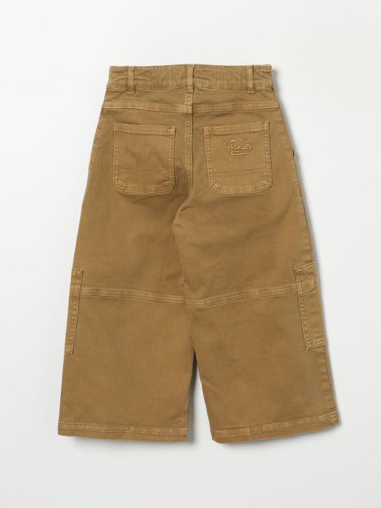 24FW [키즈] 에트로 스트레이트 팬츠 GV6P10G0064 241 Brown - ETRO