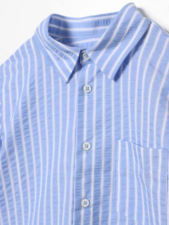 25FW [키즈] 파올로페코라 셔츠 PP3805 AZZURRO Gnawed Blue - PAOLO PECORA