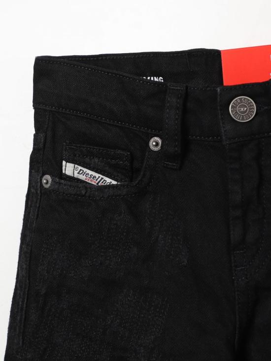 25FW [키즈] 디젤 진 J00809KXBME K02 Black - DIESEL