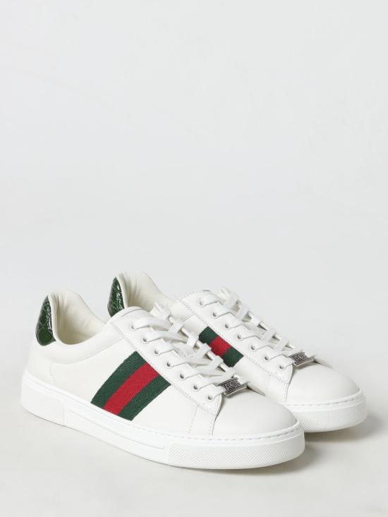 26SS 구찌 웹 스니커즈 757943AACAG 9055 White - GUCCI