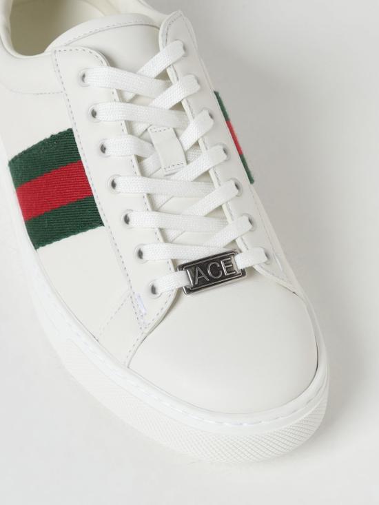 26SS 구찌 웹 스니커즈 757943AACAG 9055 White - GUCCI
