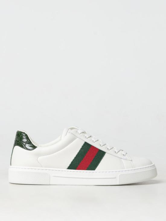 26SS 구찌 웹 스니커즈 757943AACAG 9055 White