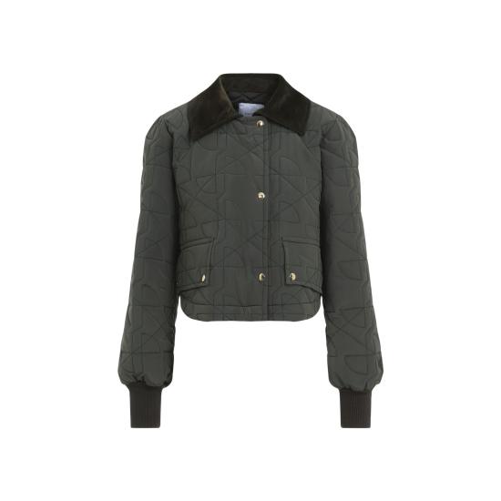 24FW 파투 자켓 OU0270188 745B GREEN