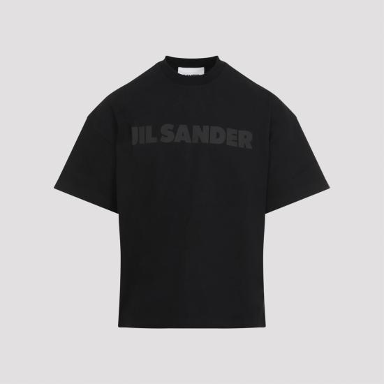 25SS 질샌더 반팔 티셔츠 J21GC0168J20243 001 BLACK - JIL SANDER
