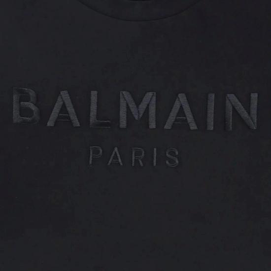  [키즈] 발망 티셔츠 BV8B31Z2389 930NE BLACK BLACK - BALMAIN