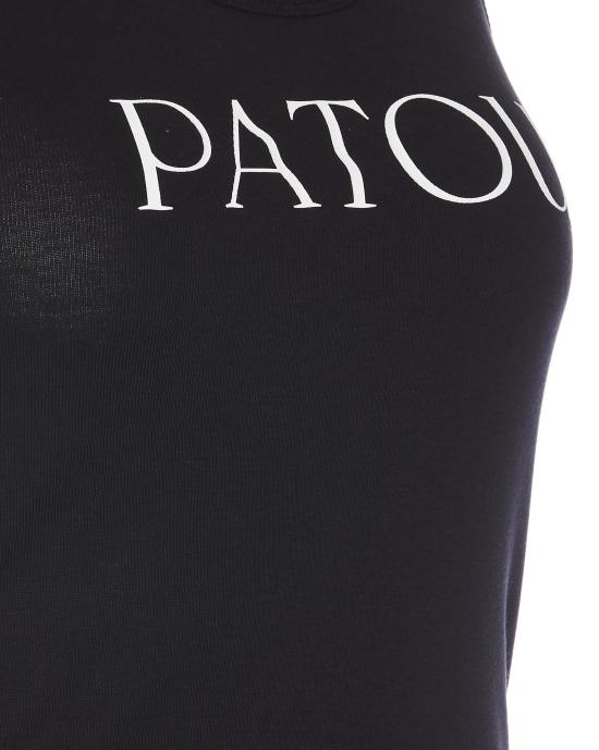  파투 민소매 티셔츠 JE0159994 999B BLACK - PATOU