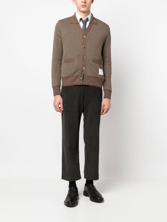 25SS 톰브라운 스트레이트 팬츠 MTU320UF0220 205 BROWN - THOM BROWNE