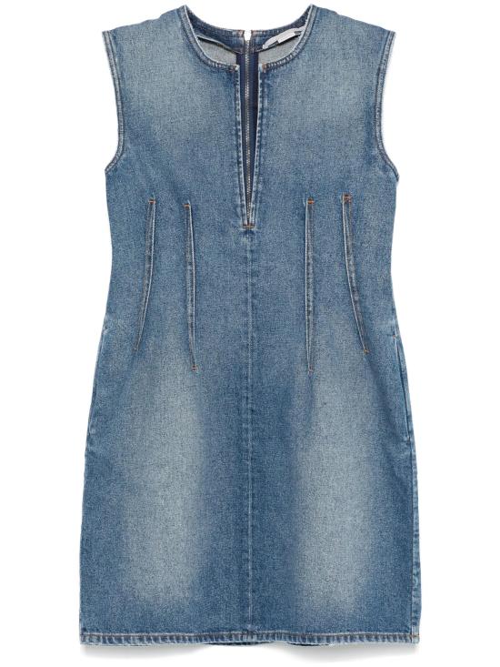  스텔라 맥카트니 숏 원피스 6D03303SQH00 4233 VINTAGE BLUE DENIM