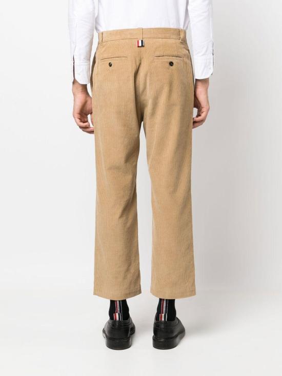 25SS 톰브라운 스트레이트 팬츠 MTU320UF0220 250 CAMEL - THOM BROWNE