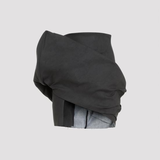 24FW 릭 오웬스 스커트 RO02D3384 SMT 09 BLACK - RICK OWENS