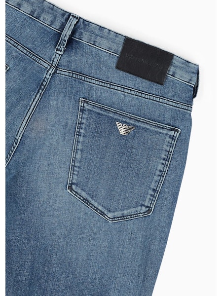 25SS 엠포리오 아르마니 데님 팬츠 8N1J06 1G19Z 0943 Denim blue - EMPORIO ARMANI