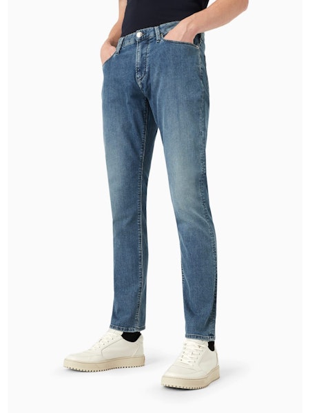 25SS 엠포리오 아르마니 데님 팬츠 8N1J06 1G19Z 0943 Denim blue - EMPORIO ARMANI