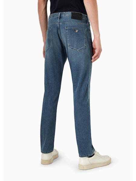 25SS 엠포리오 아르마니 데님 팬츠 8N1J06 1G19Z 0943 Denim blue - EMPORIO ARMANI