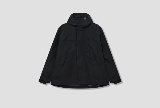 24FW 르메르 자켓 소프트 테크니컬 파카 - 방수 코튼 OW1095 LF1294 블랙