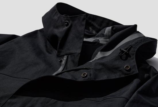 24FW 르메르 자켓 소프트 테크니컬 파카 - 방수 코튼 OW1095 LF1294 블랙 - LEMAIRE