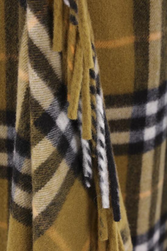 24FW 버버리 체크 울 캐시미어 스카프 스커트  8099716C1422 OXIDE IP CHECK - BURBERRY